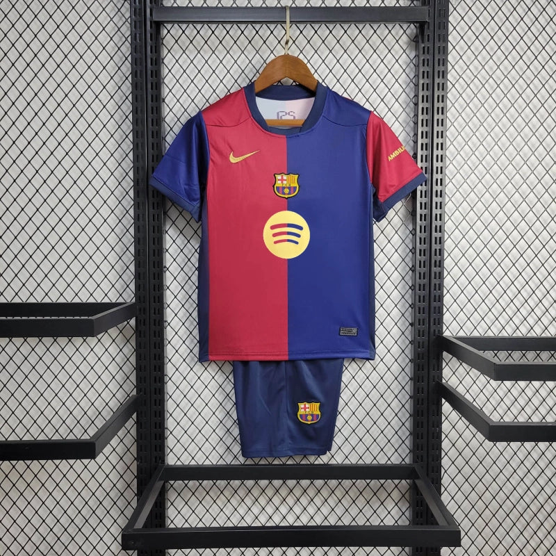 Conjunto Infantil 1 Barcelona 2024/25 - Unissex