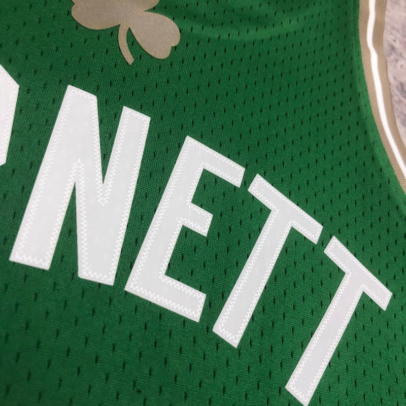 Regata Boston Celtics Kevin Garnett Verde 2007/08 - Hardwood Classics