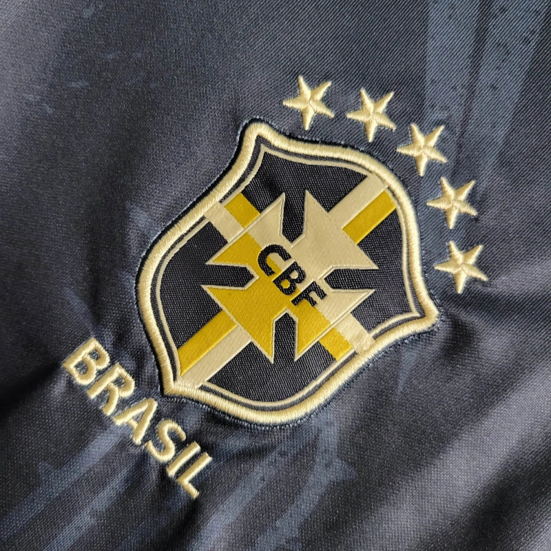 Camisa Brasil "Ouro Negro" Edição Especial 2022 Torcedor - Masculina