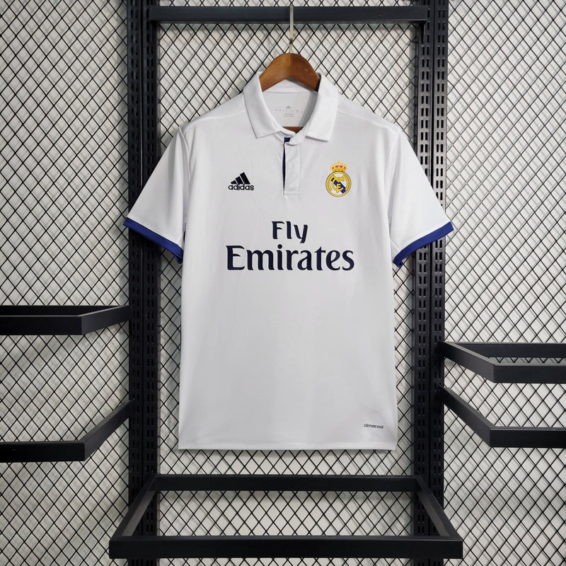 Camisa 1 Real Madrid Retrô 2016/17 - Masculina