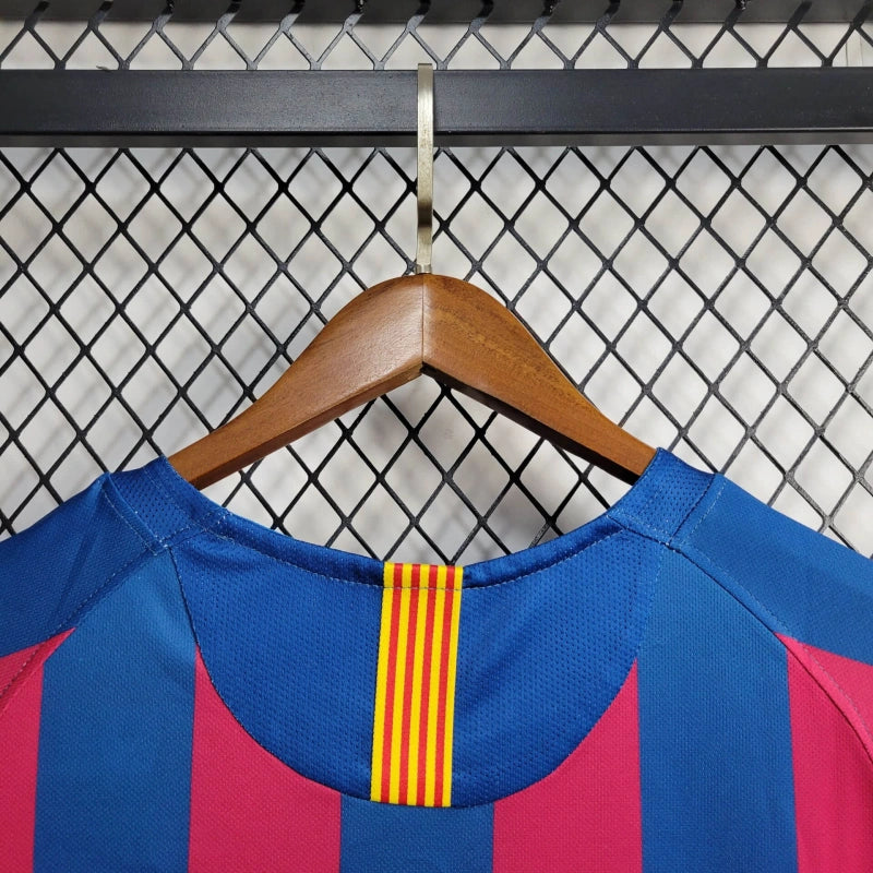 Camisa Barcelona Retrô 2005/06 Champions League Final - Masculina