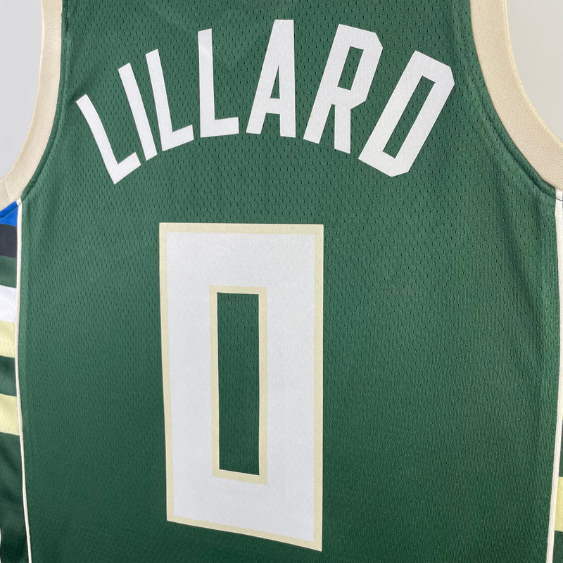 Regata Milwaukee Bucks Verde Swingman 2021/22 - Icon Edition