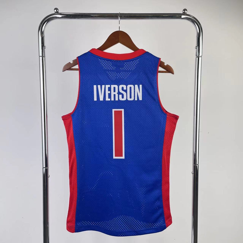 Regata Detroit Pistons Azul 2008/09 - Hardwood Classics