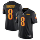Camisa Washington Commanders Nike Alternate Vapor Limited - Preta