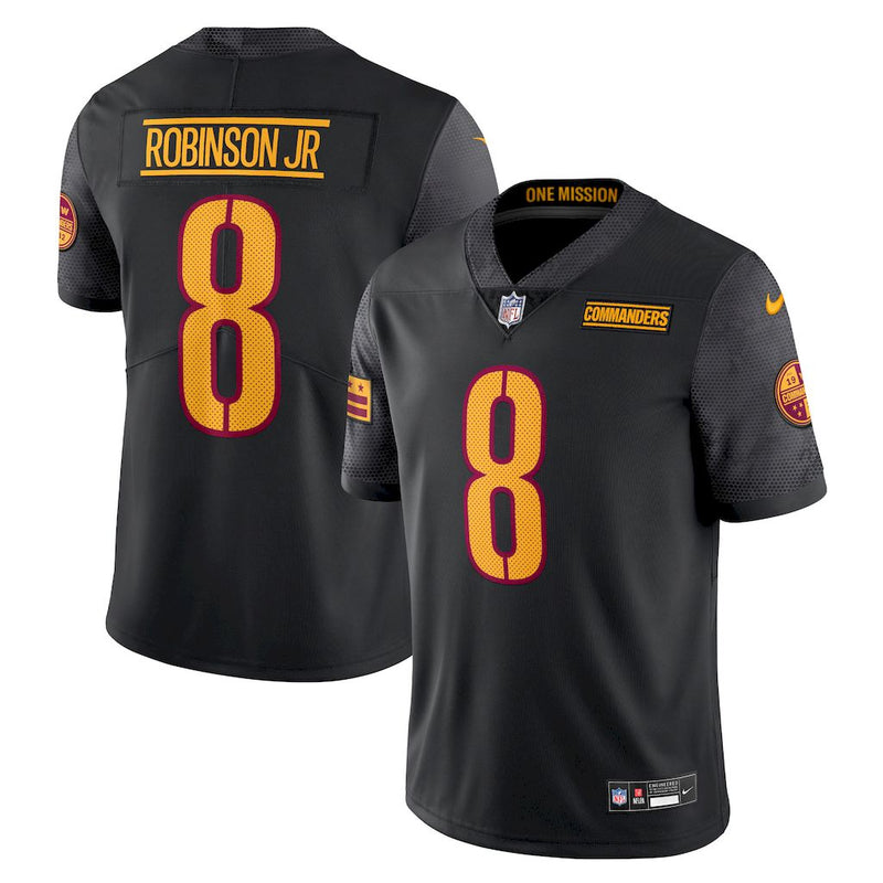 Camisa Washington Commanders Nike Alternate Vapor Limited - Preta