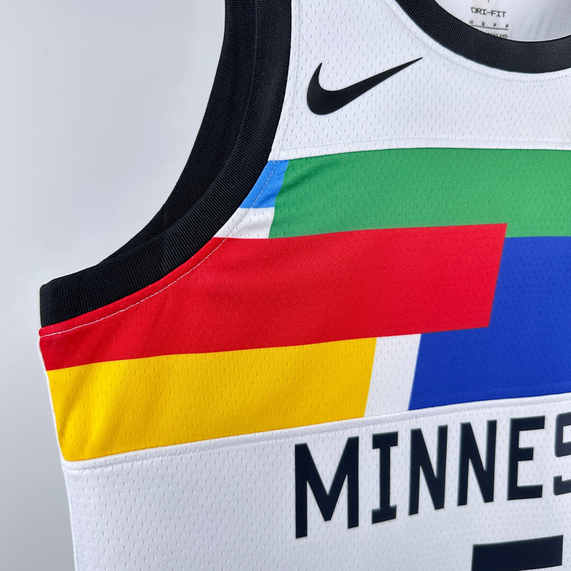 Regata Minnesota Timberwolves Branca Swingman 2022/23  - City Edition