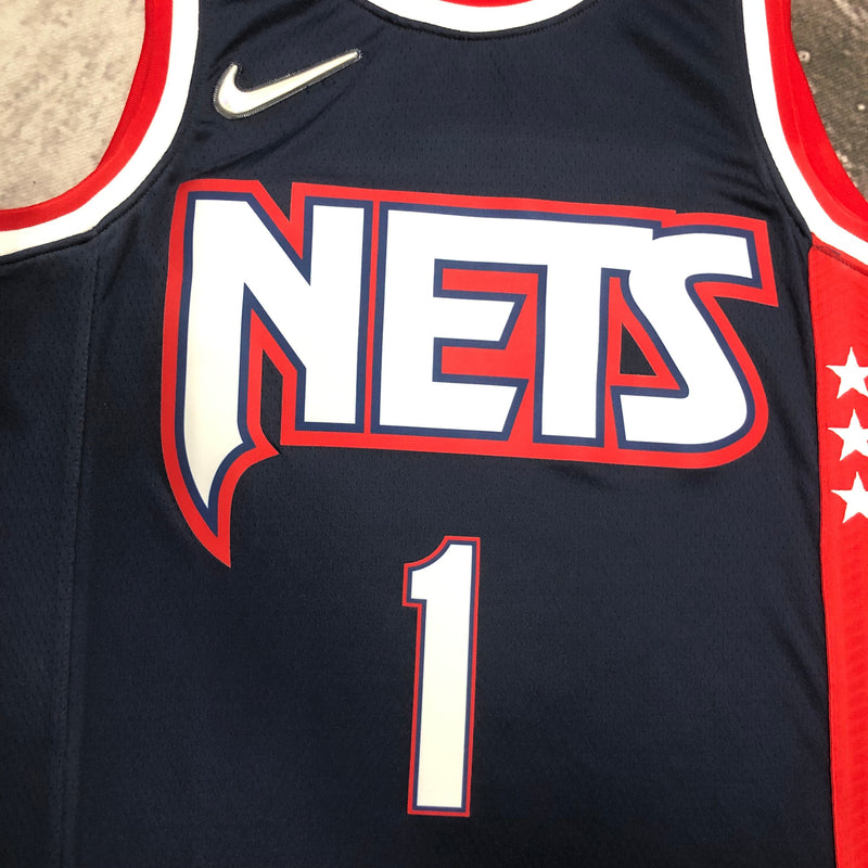 Regata Brooklyn Nets Azul Swingman - City Edition
