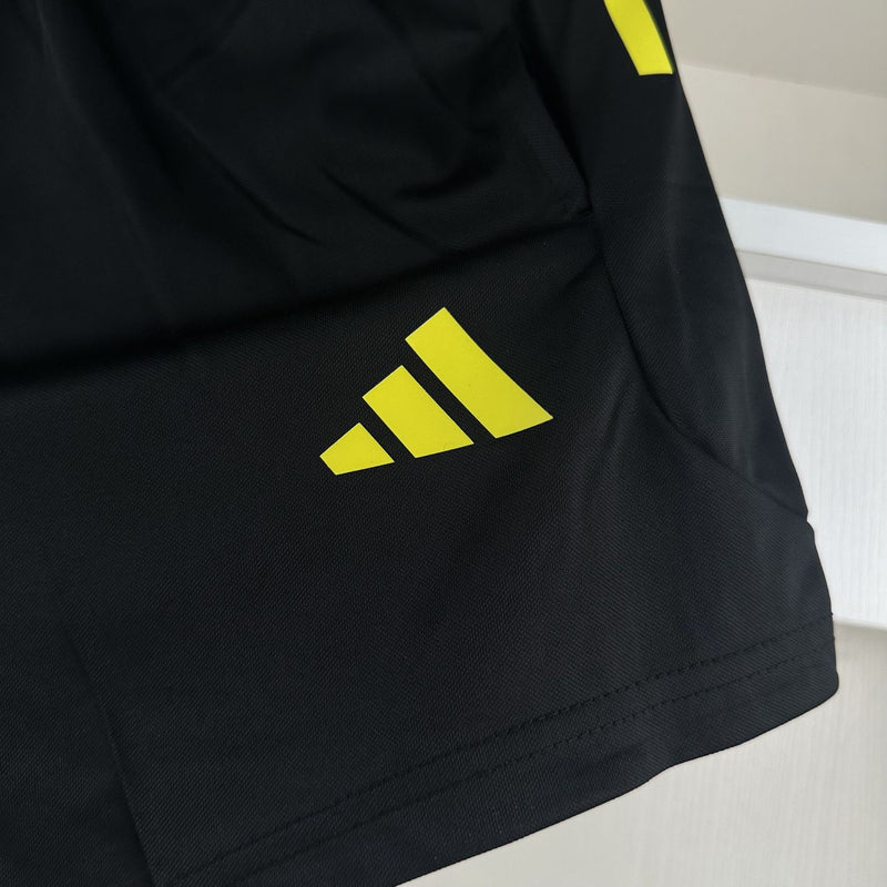 Short Flamengo Preto 2024/25 - Feminino