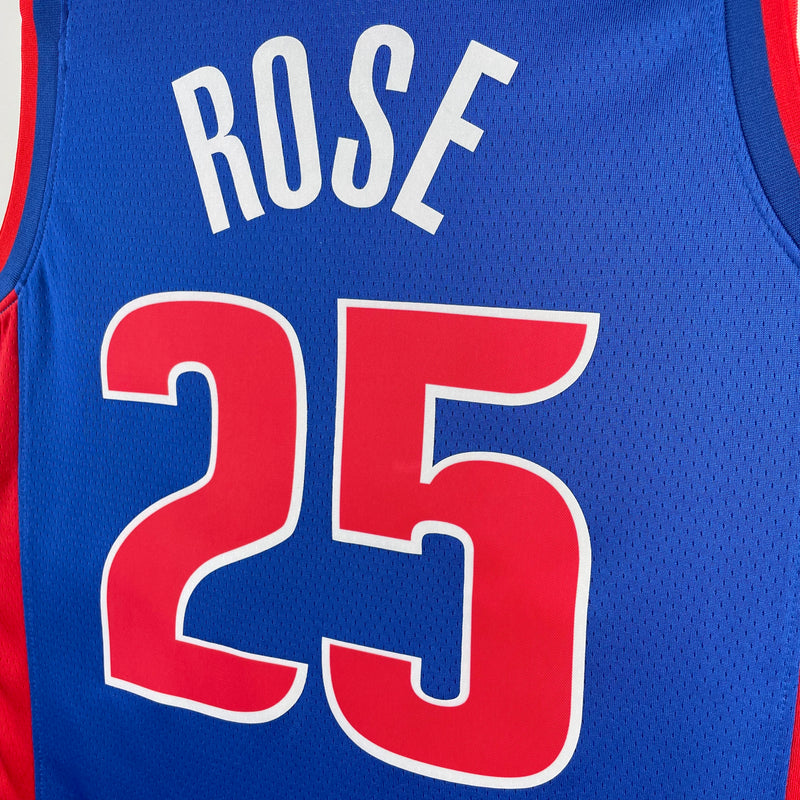 Regata Detroit Pistons Azul Swingman - Icon Edition