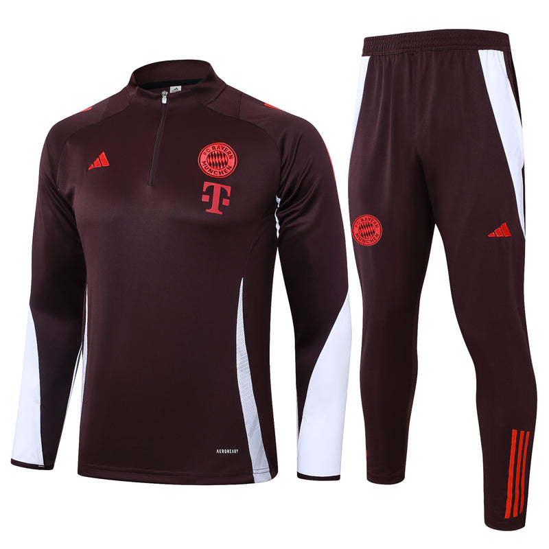 Agasalho Treino Bayern de Munique Vermelho 2024/25 - Masculino