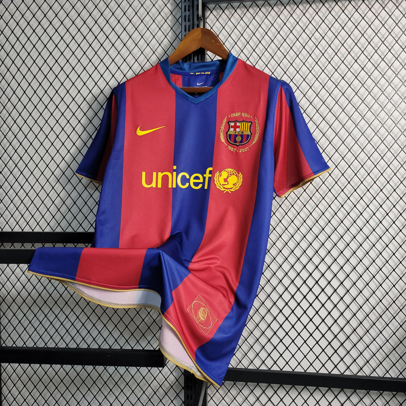 Camisa 1 Barcelona Retrô 2007/08 - Masculina