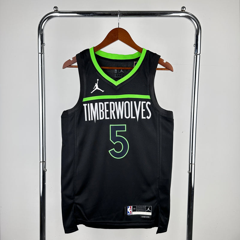 Regata Minnesota Timberwolves Preta Swingman - Statement Edition
