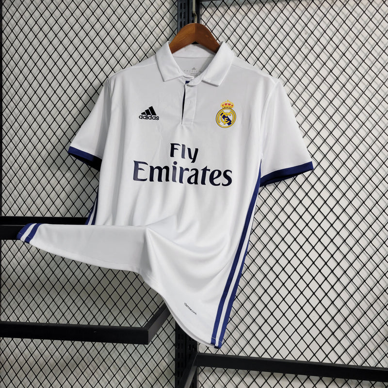 Camisa 1 Real Madrid Retrô 2016/17 - Masculina