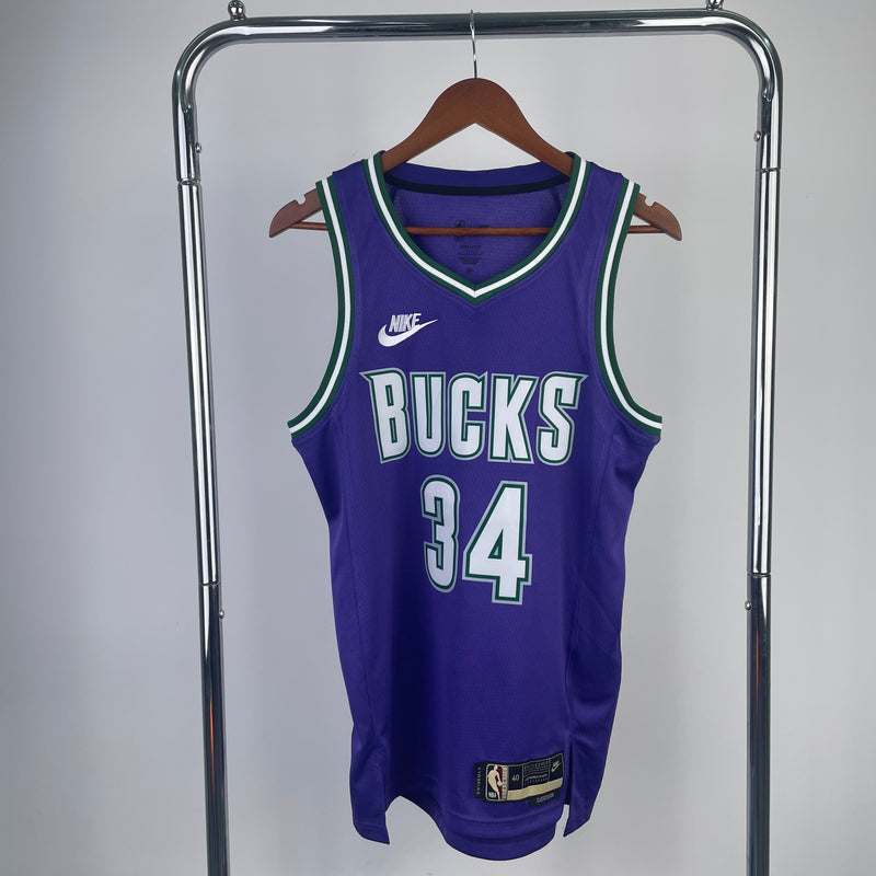 Regata Milwaukee Bucks Roxa 2022/23 - Classic Edition