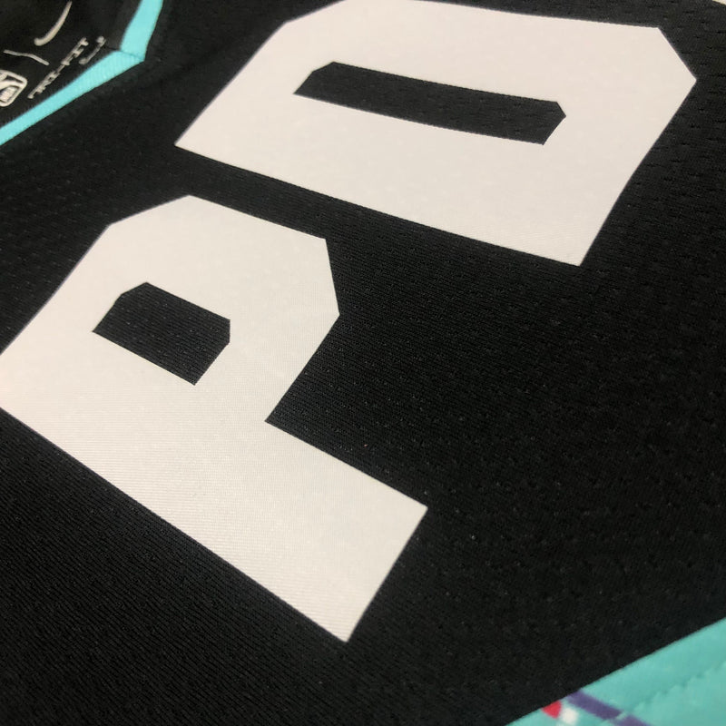 Regata Portland Trail Blazers Preta Swingman 2022/23 - City Edition
