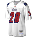 Camisa Curtis Martin New England Patriots Mitchell & Ness Legacy Replica - Branca
