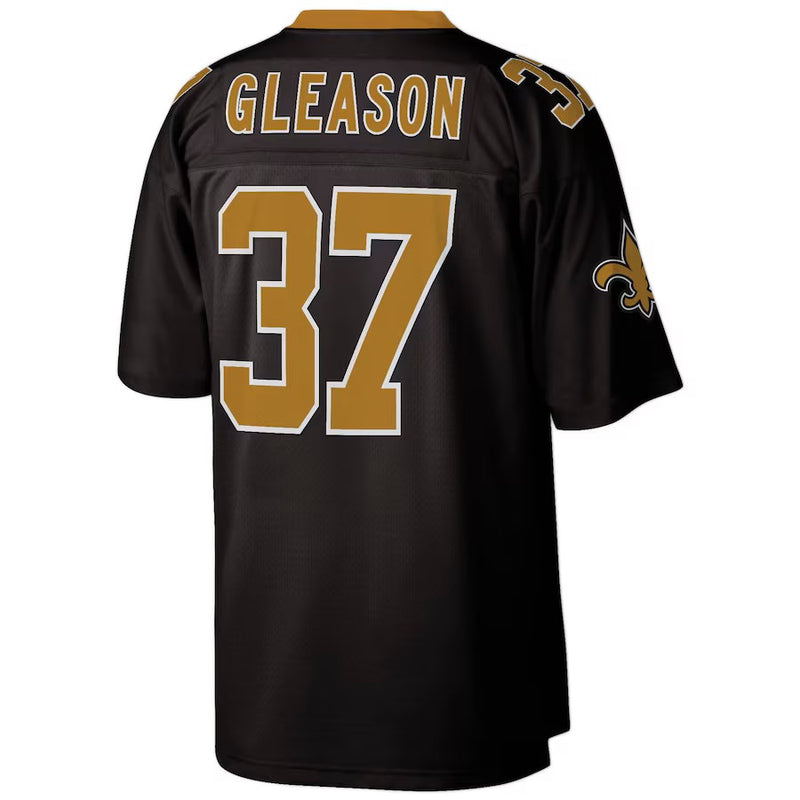 Camisa Steve Gleason New Orleans Saints Mitchell & Ness Legacy Replica - Preta