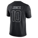 Camisa Mac Jones New England Patriots RFLCTV Limited - Preta
