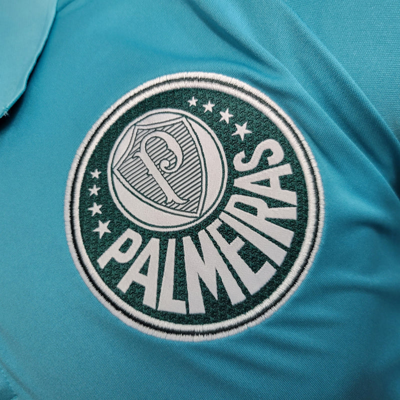 Camisa Polo Treino Palmeiras Azul 2023 - Masculina