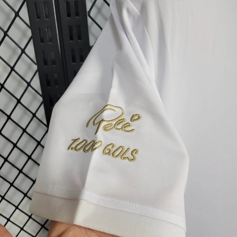 Camisa Santos Pelé Retrô Mil Gols - Masculina