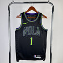Regata New Orleans Pelicans Preto Swingman - City Edition