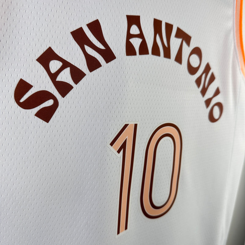Regata San Antonio Spurs Branca Swingman 2023/24 - City Edition