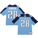 Camisa Chris Johnson Tennessee Titans Mitchell & Ness Legacy Replica - Azul Claro