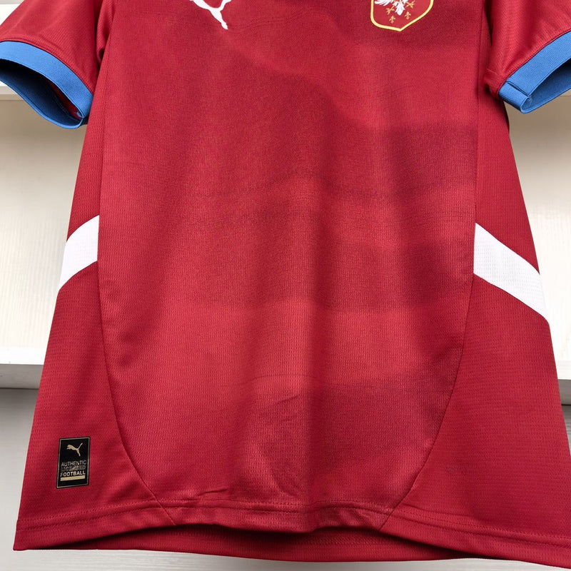 Camisa 1 Sérvia 24/25 Torcedor - Masculina