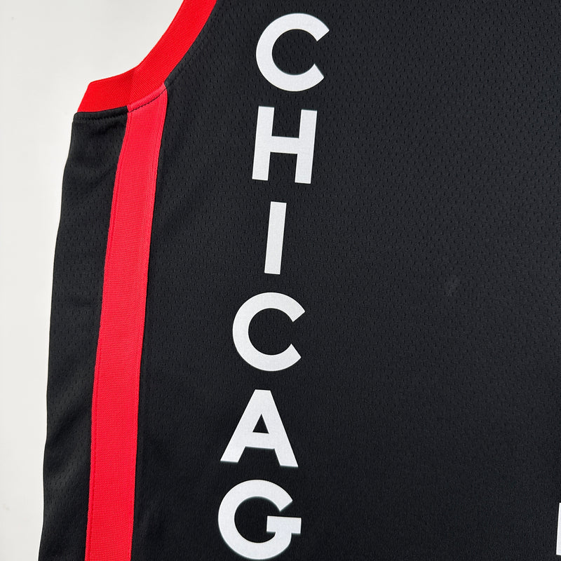 Regata Chicago Bulls Preta 2023/24 Swingman - City Edition