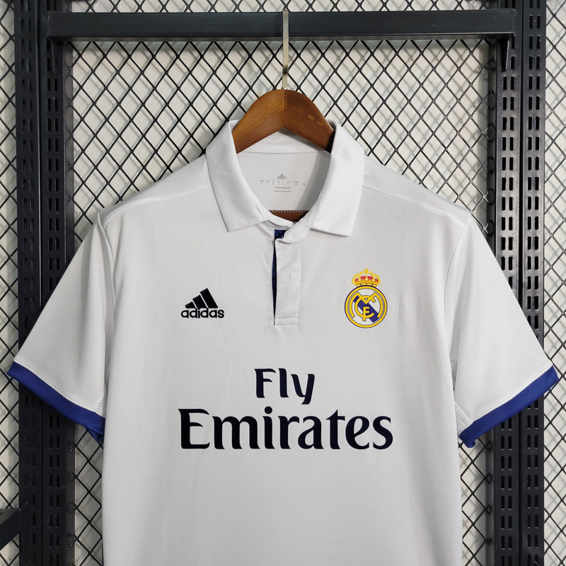 Camisa 1 Real Madrid Retrô 2016/17 - Masculina