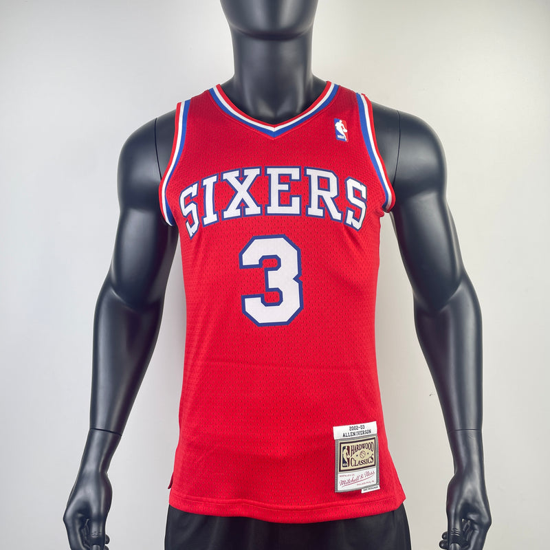 Regata Philadelphia 76ers Allen Iverson 2001/02 - Hardwood Classics
