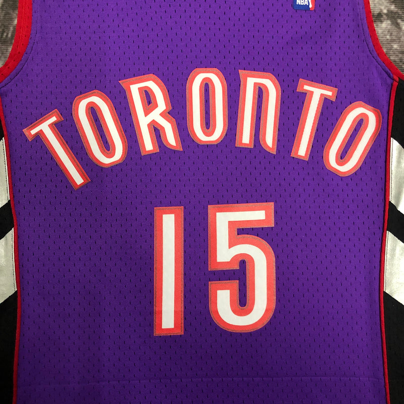 Regata Toronto Raptors Vince Carter Roxo 1999/00 - Hardwood Classics