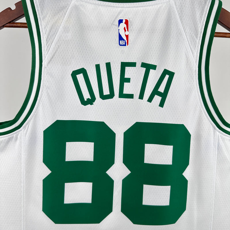 Regata Boston Celtics Branco Swingman - Association Edition