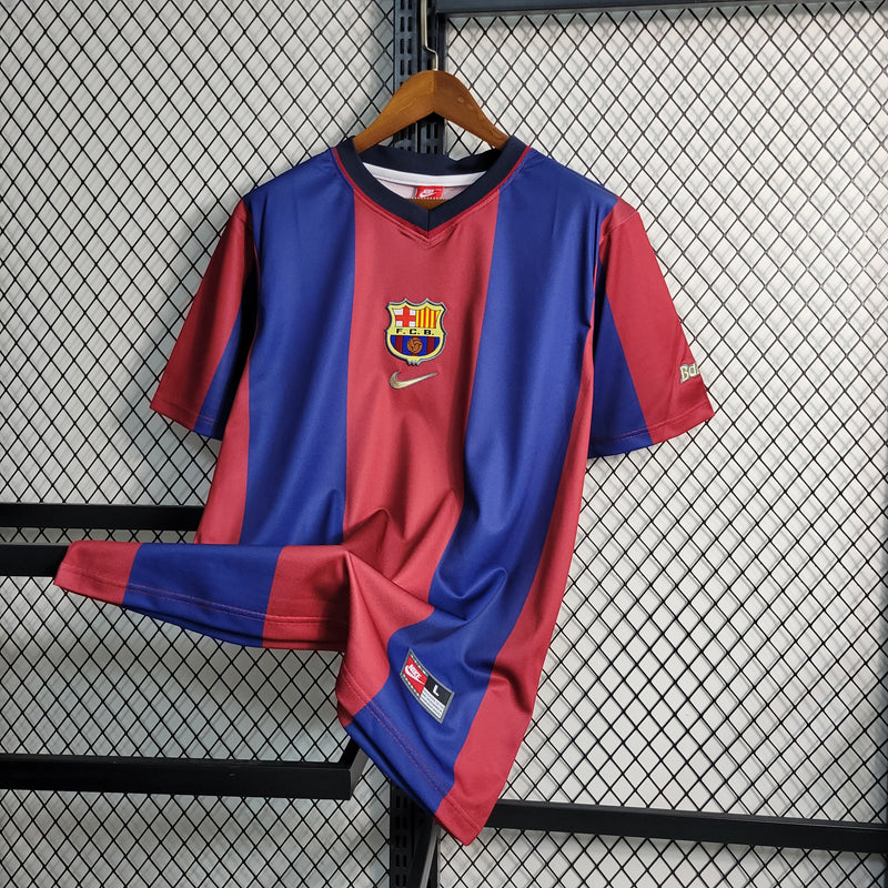 Camisa 1 Barcelona Retrô 1998/99 - Masculina