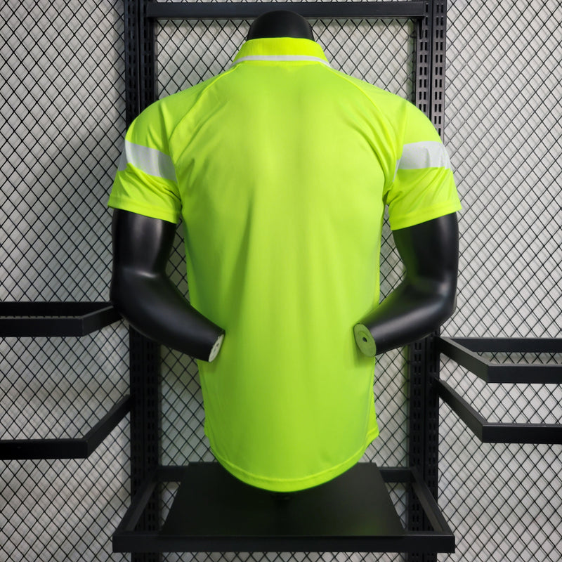 Camisa Polo Treino Palmeiras Verde Florescente 2023/24 - Masculina