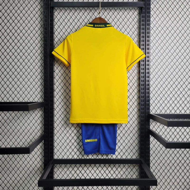 Conjunto Infantil Brasil Retrô 1996 - Unissex