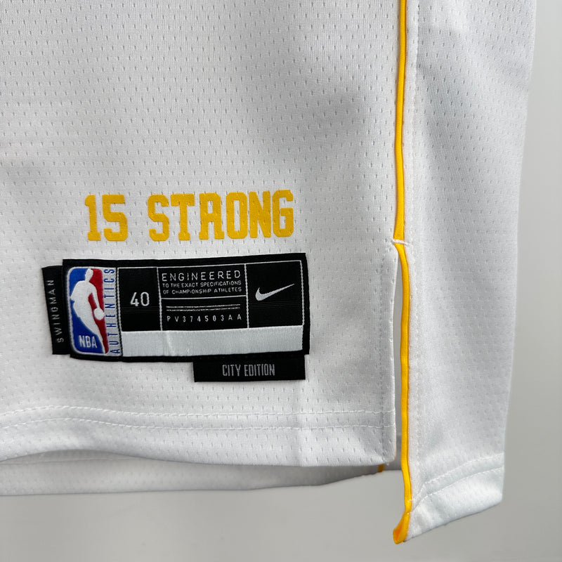 Regata Miami Heat Branca Swingman 22/23 - City Edition
