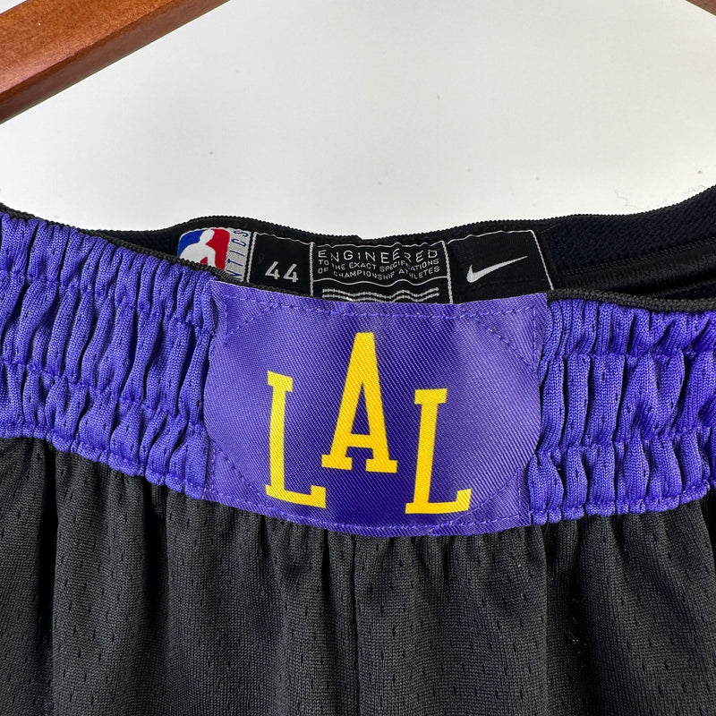 Bermuda Los Angeles Lakers Preta 2023/24 - City Edition