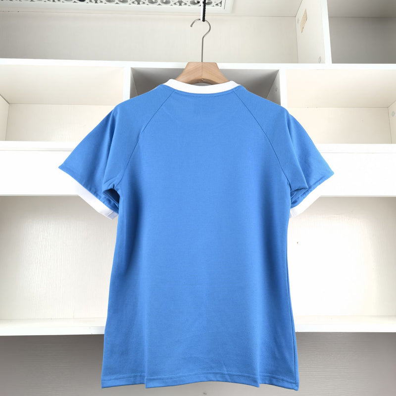 Camiseta  Adicolor Classics 3 Linhas Itália 2024 - Azul