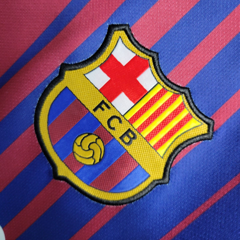 Camisa 1 Barcelona Retrô 2017/18 - Masculina