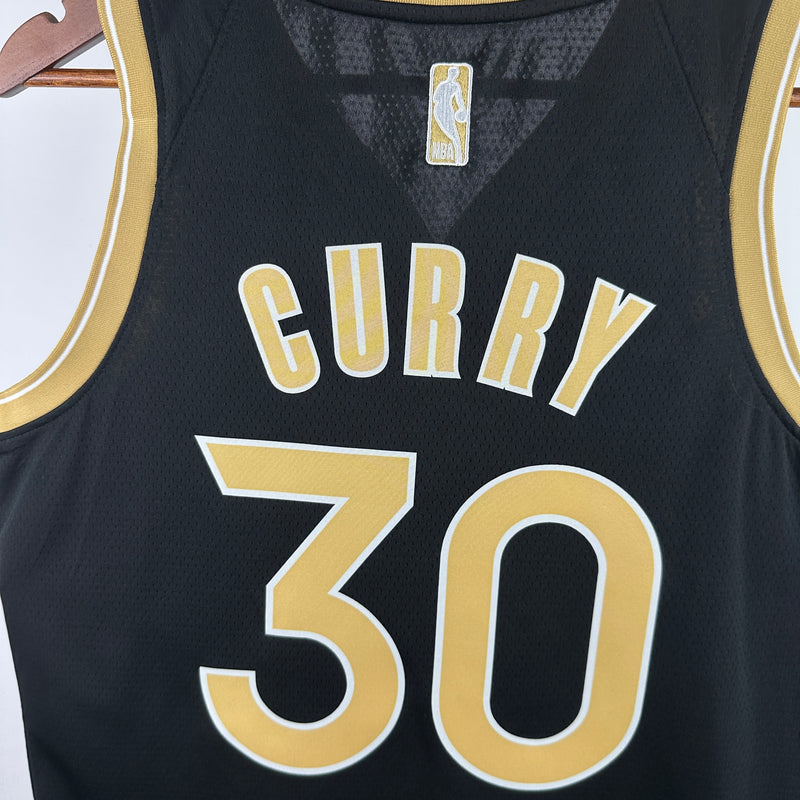 Regata Golden States Warriors Preta e Dourado 2024/25 - Select Series