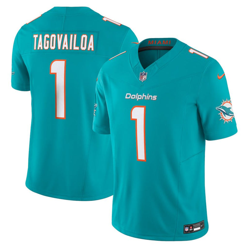 Camisa Miami Dolphins Vapor F.U.S.E. Limited - Aqua/Branca