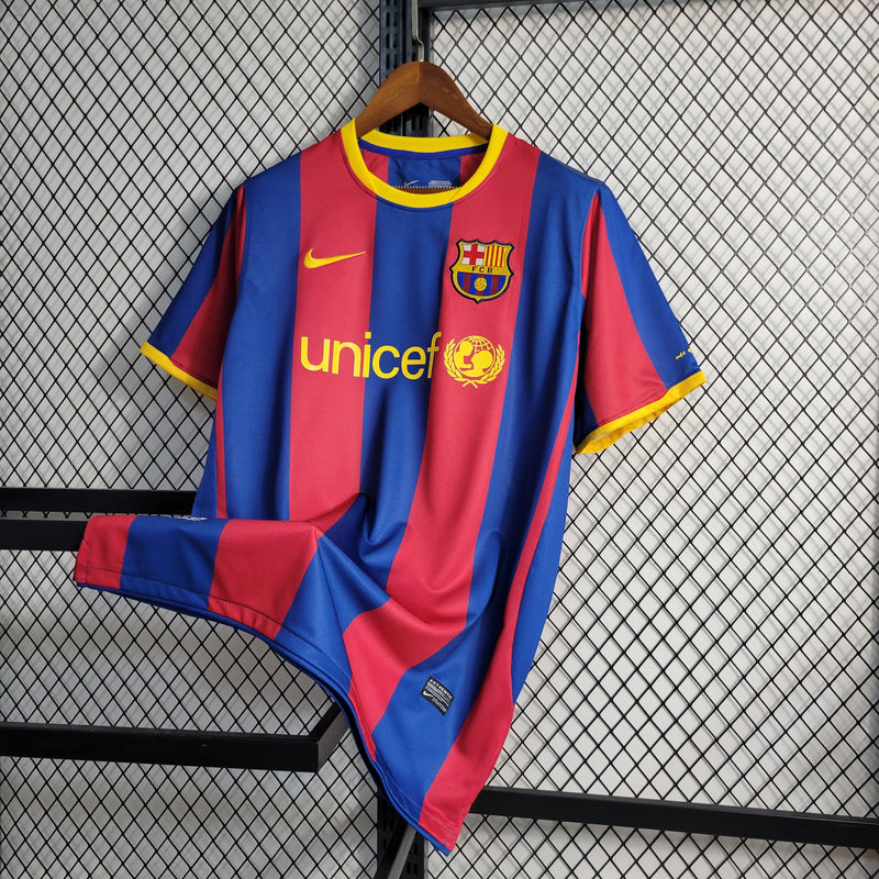 Camisa 1 Barcelona Retrô 2010/11 - Masculina