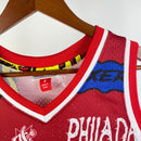 Regata Philadelphia 76ers Slap Sticker Allen Iverson 1996/97 - Hardwood Classics