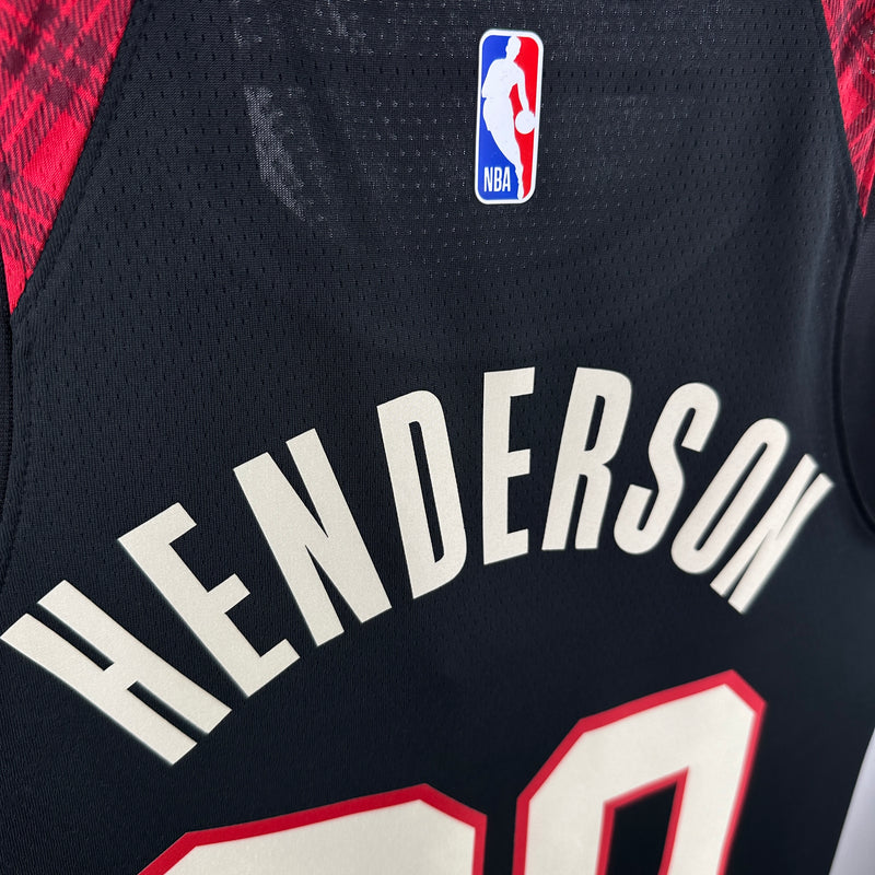 Regata Portland Trail Blazers Preta Swingman 2023/24 - City Edition