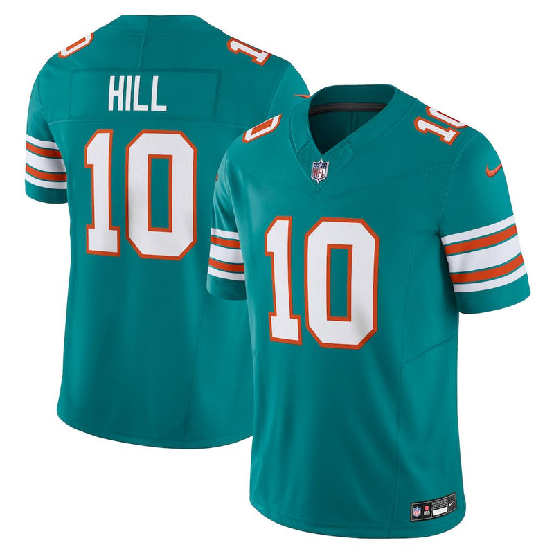 Camisa Miami Dolphins Alternate Vapor F.U.S.E. Limited - Aqua/Branco