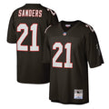 Camisa Deion Sanders Atlanta Falcons Mitchell & Ness Legacy Replica - Laranja/Branca/Preta