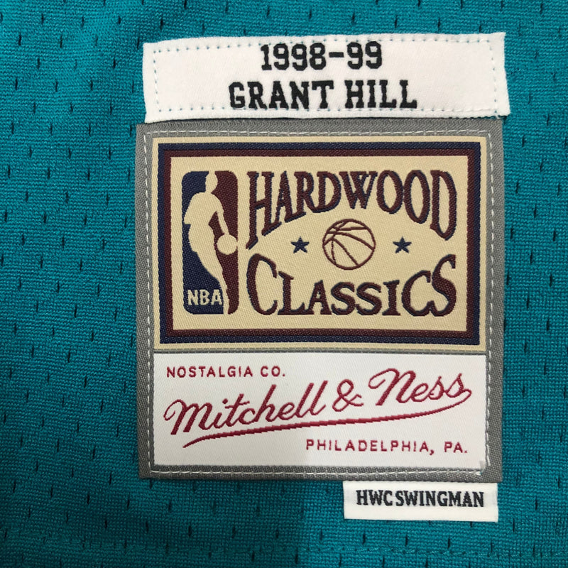 Regata Detroit Pistons Verde 1998/99 - Hardwood Classics