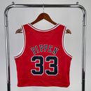 Cropped Feminino Chicago Bulls - Scottie Pippen 33