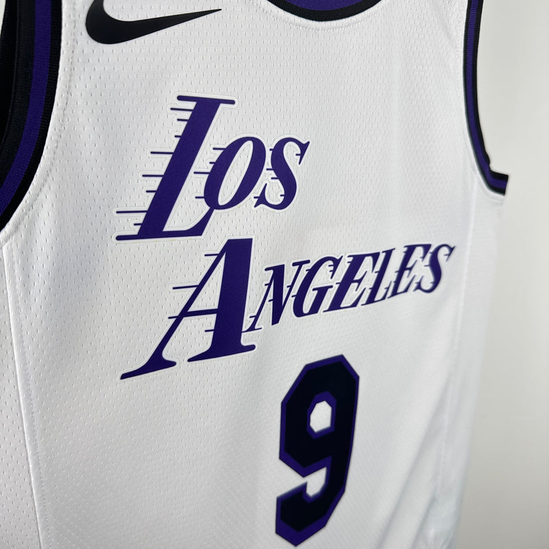 Regata Los Angeles Lakers Branca Swingman 2022/23 - City Edition